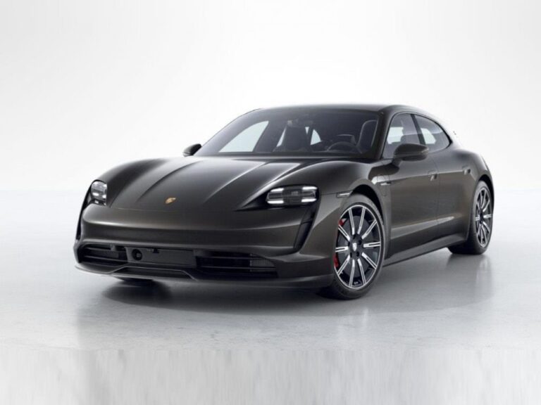 porsche taycan grigio scuro